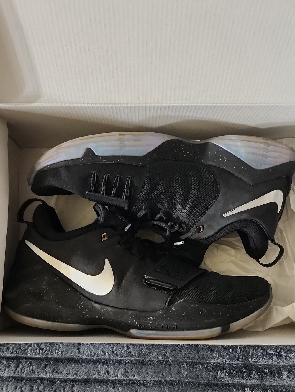 Mens Nike PG 1 Prototype The Shining Edition (Paul George 1) With Box Size 11.5